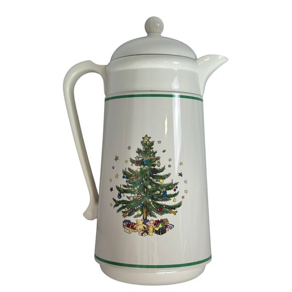 Nikko Japan Christmastime Retired One Liter Thermal Carafe-in Box! - Picture 4 of 9